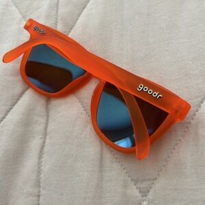 Goodr Sunglasses - donkey goggles - orange